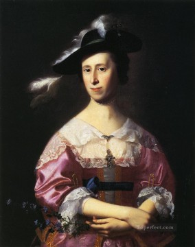 サミュエル夫人 クインシー ハンナ・ヒル 植民地時代のニューイングランドの肖像画 ジョン・シングルトン・コプリー Oil Paintings